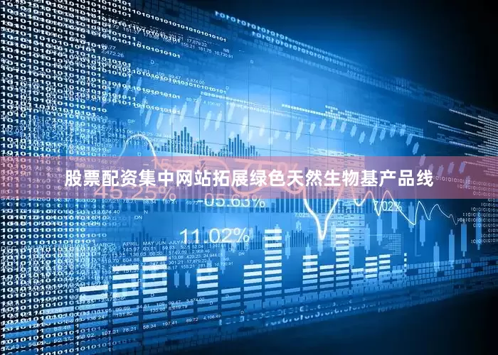 股票配资集中网站拓展绿色天然生物基产品线